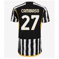 Juventus Andrea Cambiaso #27 Kotipaita Naiset 2023-24 Lyhythihainen